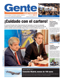 cantabria - Aquí Confidencial