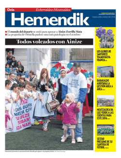 Todos volcados con Ainize
