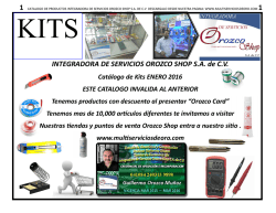1 INTEGRADORA DE SERVICIOS OROZCO SHOP SA de CV