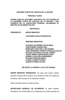 26012016PL - Suprema Corte de Justicia de la Nación