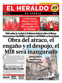 Reflexiones - El Heraldo de Puebla