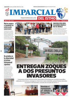 entregan zoques a dos presuntos invasores