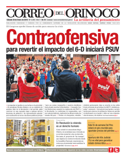 s - Correo del Orinoco