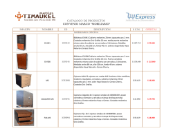 Mobiliario - Muebles Timaukel