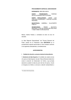 México, Distrito Federal, a veintisiete de enero de dos mil dieciséis