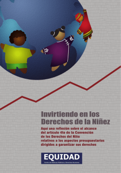 parte 1 - Inversión e Infancia