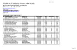 Calendario de Ex&aacute;menes 2015