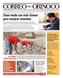 Descargar PDF - Correo del Orinoco