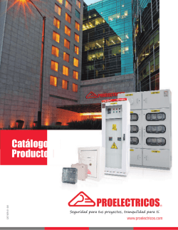 Cat&aacute;logo general de productos