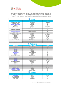 Fiestas y tradiciones destacadas