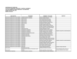 Listado - Universidad de Pamplona