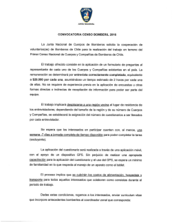 95377Convocatoria Censo Bomberil