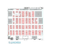 Floor Plan - in-cosmetics Brasil