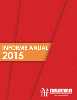 Informe Anual 2015 pdf