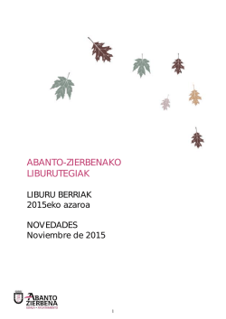 ABANTO-ZIERBENAKO LIBURUTEGIAK
