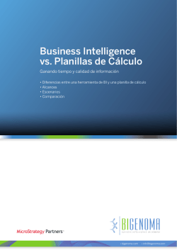 Caratula SaaS - Bigenoma | Business Intelligence On Demand