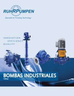 BOMBAS INDUSTRIALES