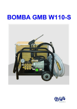 Bomba GMB W.110-S - GMB Internacional