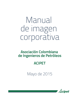 Manual de imagen corporativa_ACIPET_2015