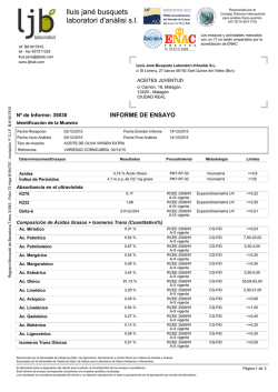 lluis jané busquets laboratori d`anàlisi s.l.