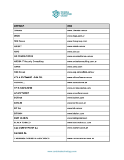 aquí - Córdoba Technology Cluster