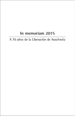 In memoriam 2015 - Orquesta Sinfonica de Venezuela