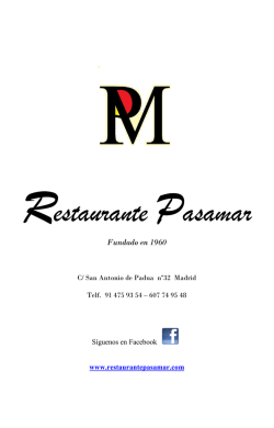 Restaurante Pasmar