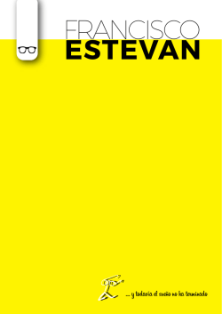 Argumentario Francisco Estevan v.2