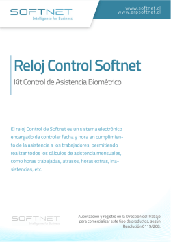 Descargar PDF Reloj Control