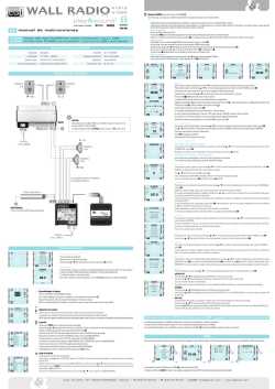 Descargar manual de usuario de Wall Radio 2 + 2 W est&eacute;reo