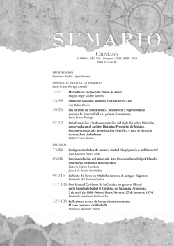 SUMARIO - Cilniana