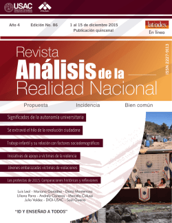 Significados de la autonomía universitaria - IPNUSAC