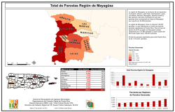 Total de Parcelas Región de Mayagüez