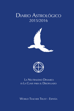 12 13 14 15 DIARIO ASTROLÓGICO 2015/2016 - WTT