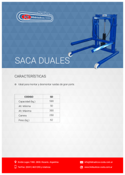 SACA DUALES - Rosario