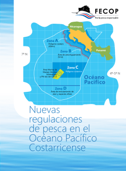 Nuevas regulaciones de pesca en el Océano Pacífico