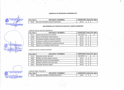 GERENCIA DE PROCESOS E INFORMATICA Exp. Num