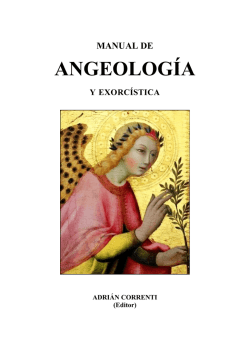 Manual de Angeología y Exorcística
