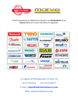 C/ Laguna del Marquesado 12, Nave 10 Tf. 917332623 Fax