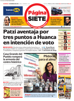 intención de voto