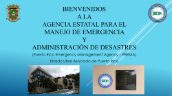 BIENVENIDOS A LA AGENCIA ESTATAL PARA EL MANEJO DE