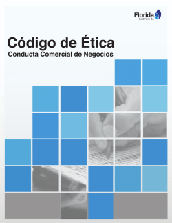 Código de Etica - Florida Ice & Farm Co.