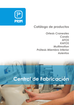 Catálogo Central de Fabricación