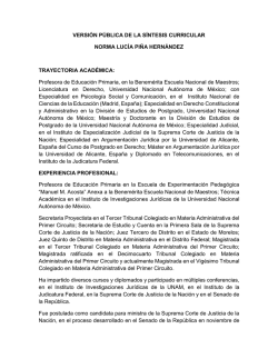Norma Lucía Piña Hernández - Fundación para la Justicia