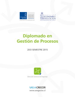 Diplomado en Gestión de Procesos