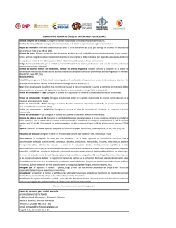 Anexo 7 - Matriz 5. Formato gestion Documental y Archivo