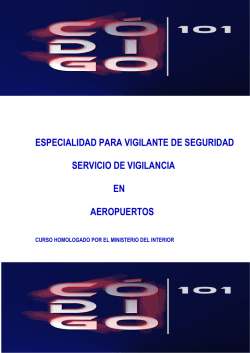 servicio vigilancia en aeropuertos