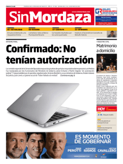 Confirmado: No tenían autorización