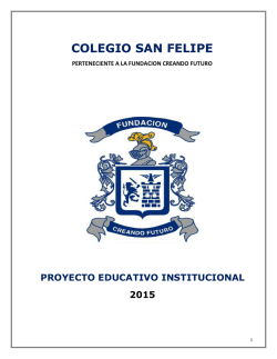 Proyecto Educativo Institucional