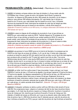 ejercicios selectividad